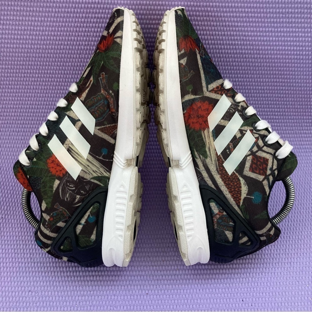 ADIDAS ZX FLUX LOW Running Sneakers TRAINERS WOMEN SHOES Size 8 - Picture 7 of 9